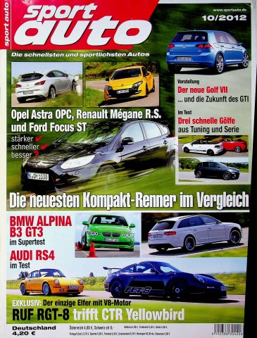 Deckblatt Sport Auto (10/2012)